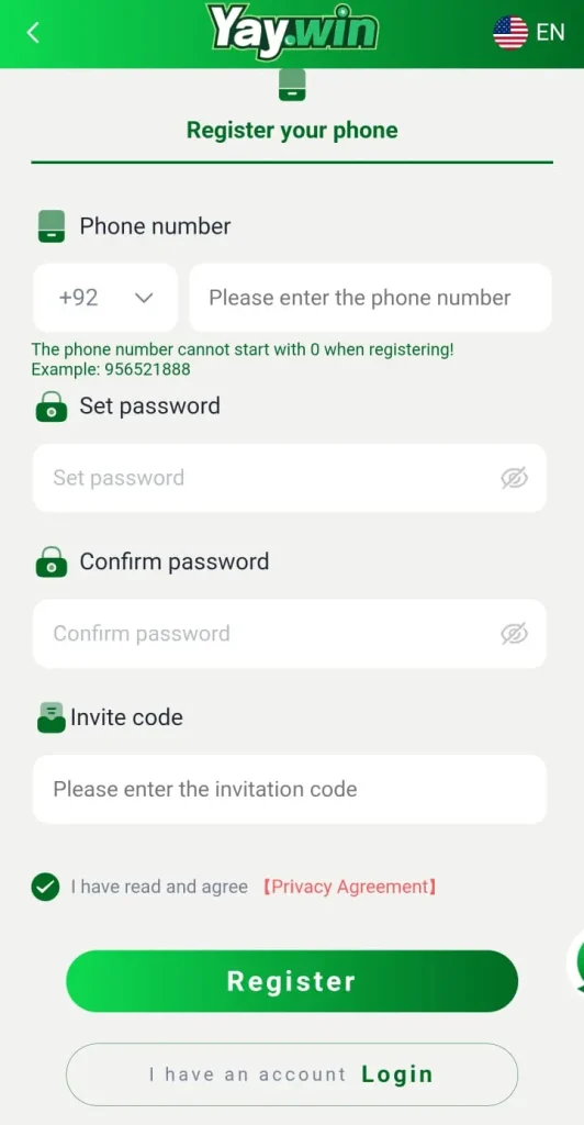 YAY WIN Game Apk register now