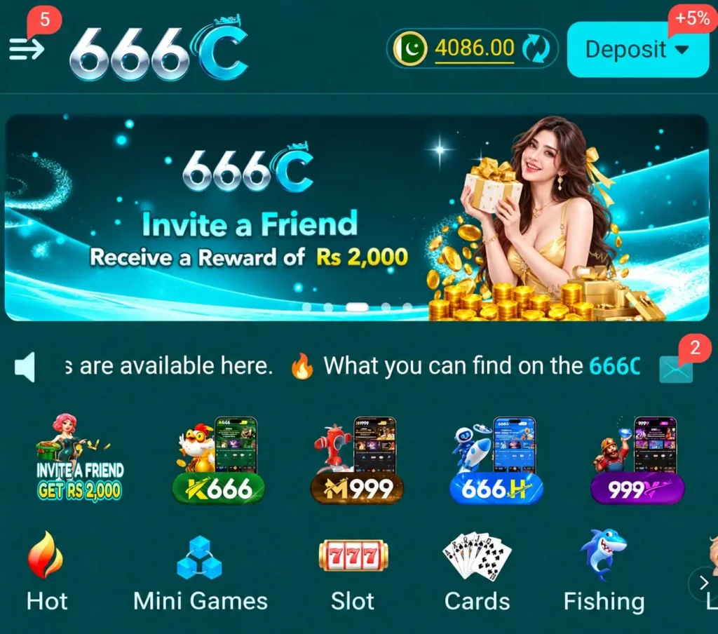 666C Game APK invite and win rewards