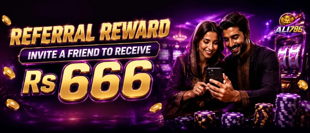 ALI786 Game referral rewards