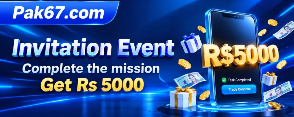 PAK67 game invite and win