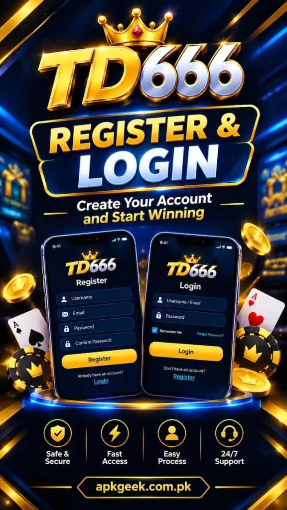 TD666 game register and login now